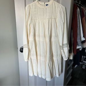 Old Navy Cream White Dress